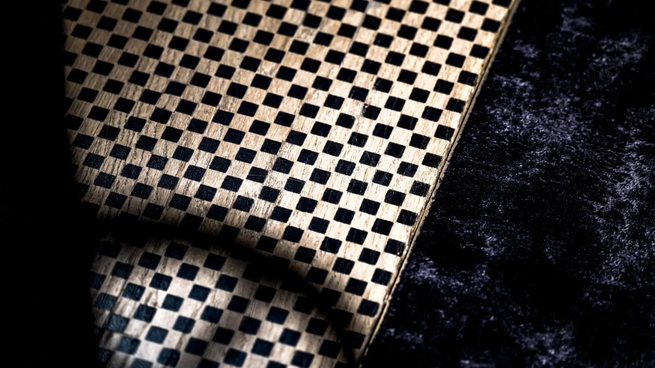 Monsieur George Hotel & Spa - Champs-Elysees Paris Ngoại thất bức ảnh A close-up of a piece of perforated leather